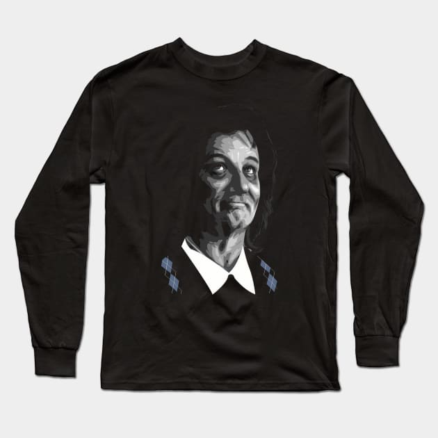 zombieland Bill Murray Long Sleeve T-Shirt by Lebaje